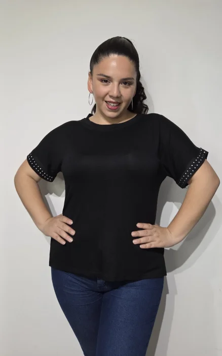 Remera Brillo Viscosa