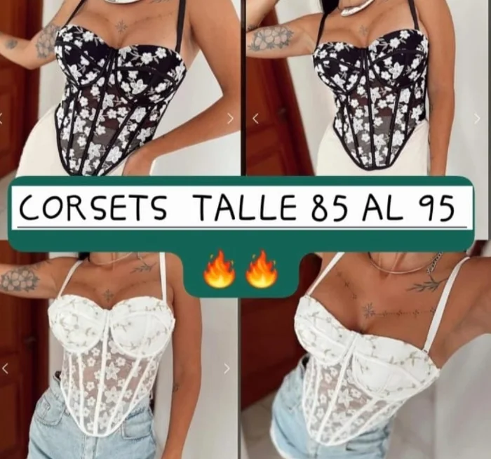 Corsett  Bordado Importado