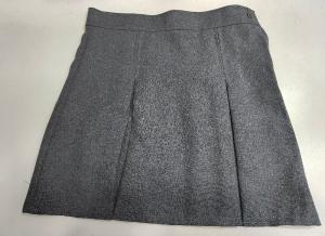 Pollera de Zarga en Gris y Marino  Juvenil - Miniatura 3