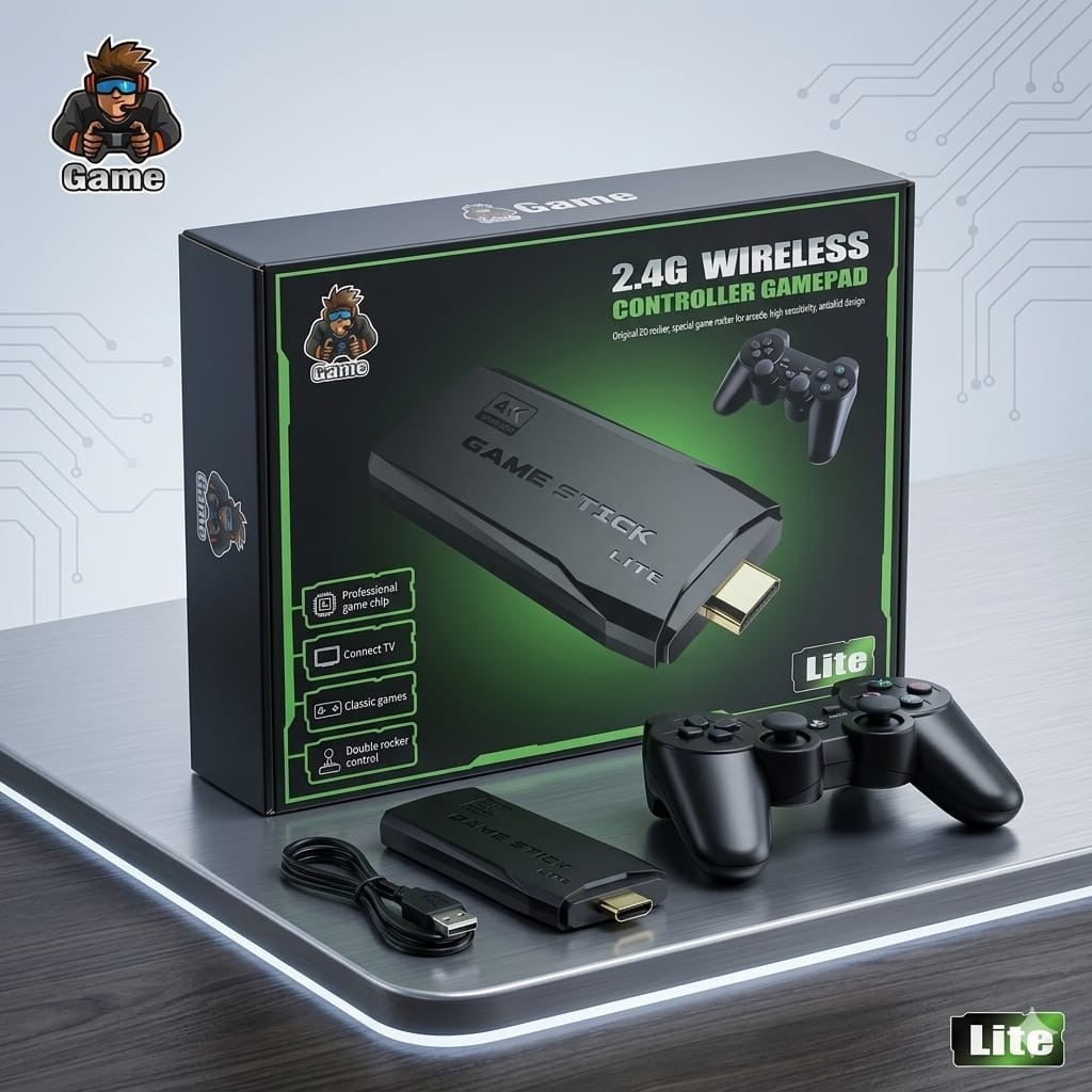 Consola Hdmi 2.4 Joystick Inalambrico 64gb - - - Imagen 1