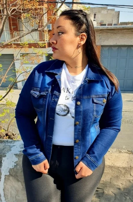 Campera Especial  Azul  Mora