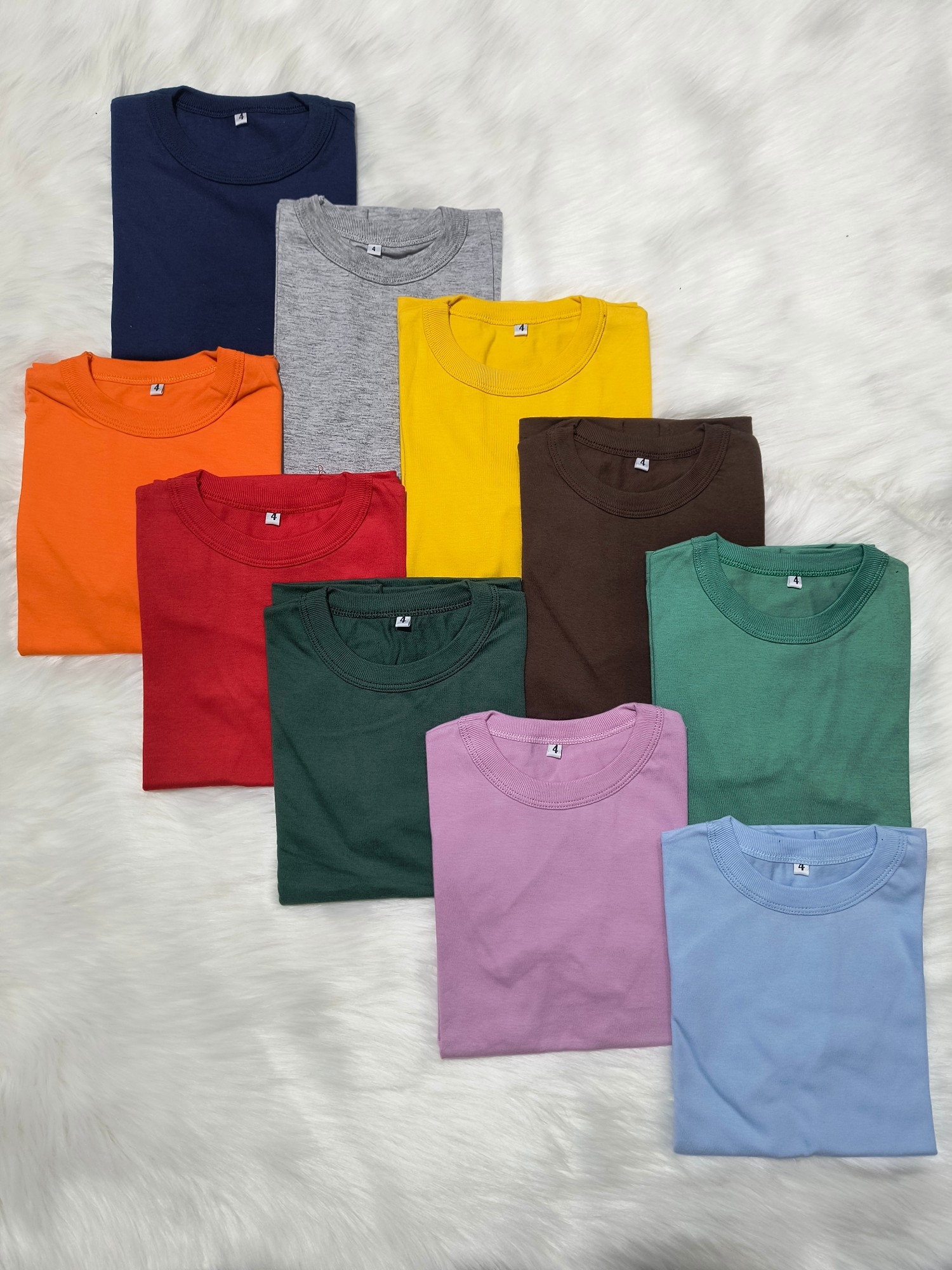 Remera Super Peinado 8 Colores Lisa - Imagen 2