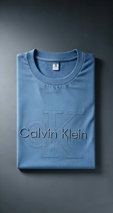 Remeras Bordadas Algodón 24-1 Calvn Klen