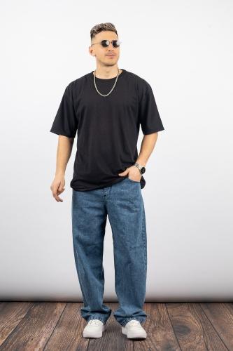 Jean Baggy Azul Oscuro Nevado Hombre - Miniatura 2