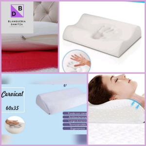Almohadas Cervicales y Viscoelastico
