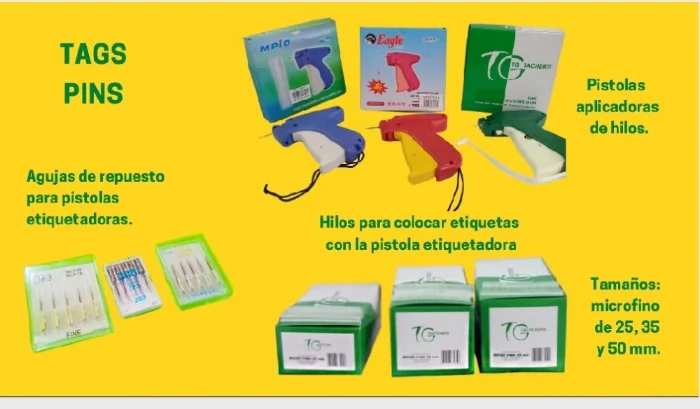 Pistolira para Etiquetar Ropa