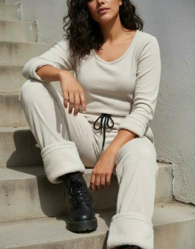 Pantalon Sara Key con Corderito por Dentro Hermosa Calidad