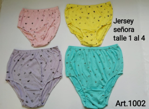 Bombacha de Señora Jersey