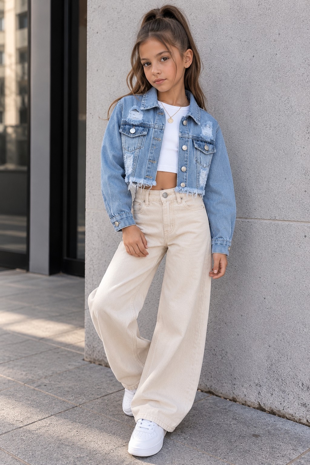 Campera Moom (jeans Rígido) - Imagen 3