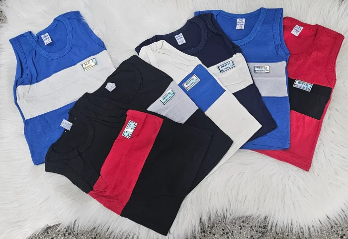 Musculosa Bebe Rallado Algodon