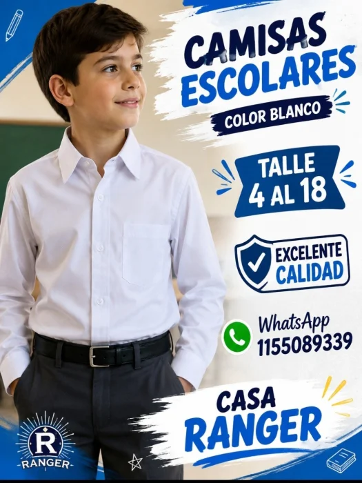 Camisa Colegial