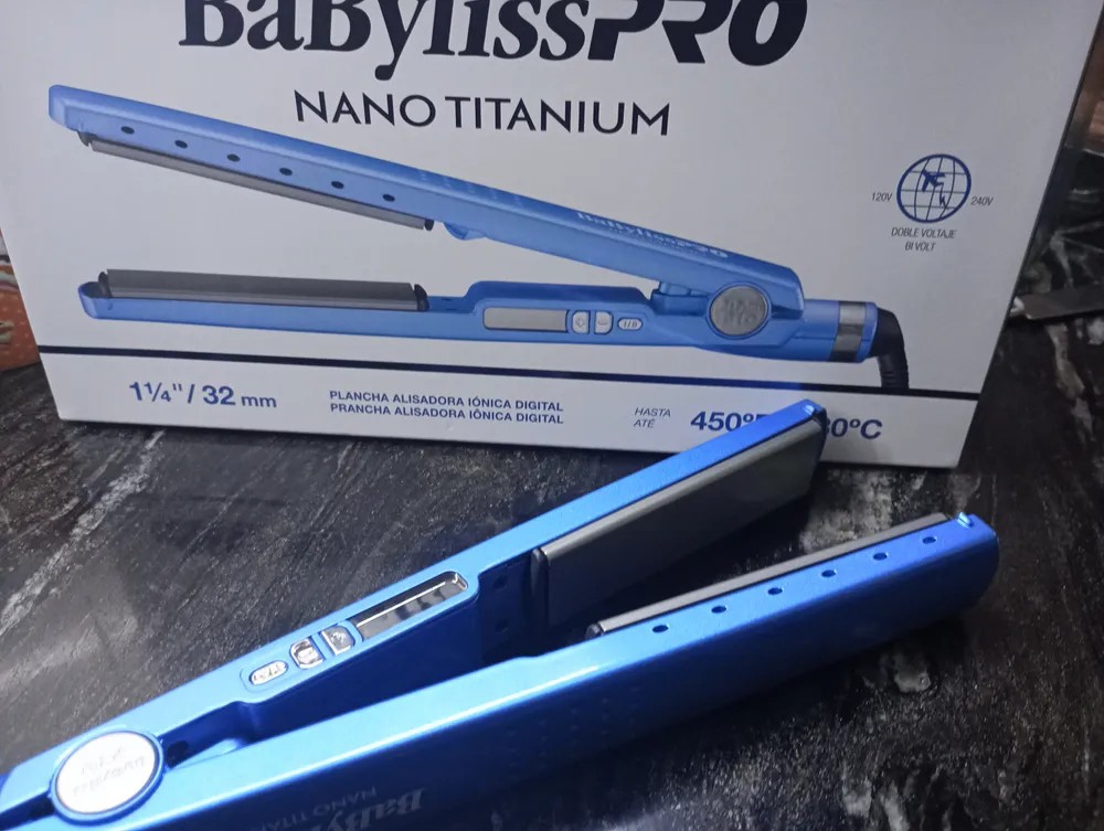Plancha de Pelo 250 C Nano Titanium Vt3301(celest - Imagen 8
