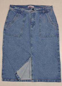 Jeans Rígida hasta la Pantorrilla con Tajo Adelante - Miniatura 2