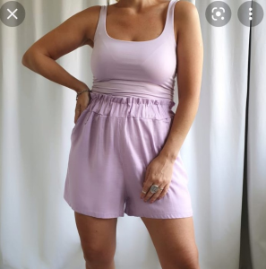Short de Lino Elastizado de Muy Buena Calidad
