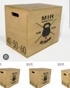 Minitramp/cajon de Salto Crossfit/soga Battle Rope - Miniatura 2