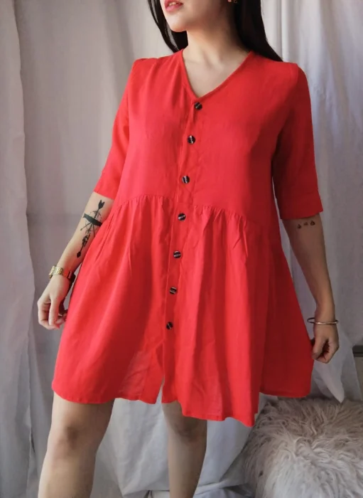 Vestido/camisola de Lino sin Stock