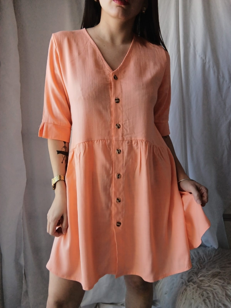 Vestido/camisola de Lino sin Stock - Imagen 2