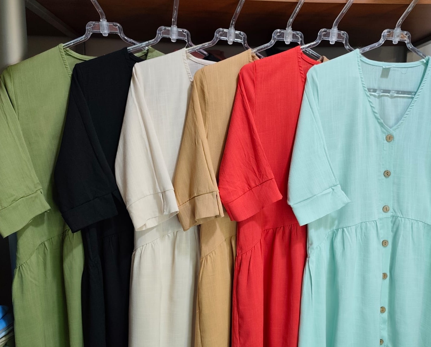 Vestido/camisola de Lino sin Stock - Imagen 3