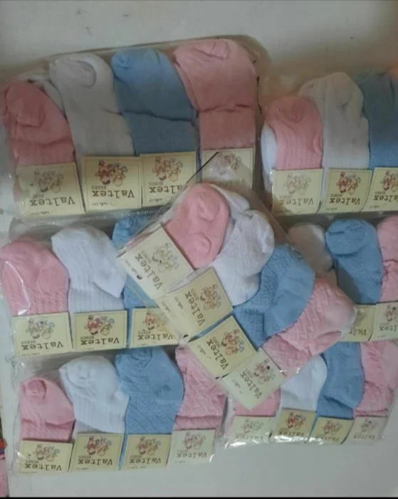 Medias Valtex por Docena (liso y Estampados)