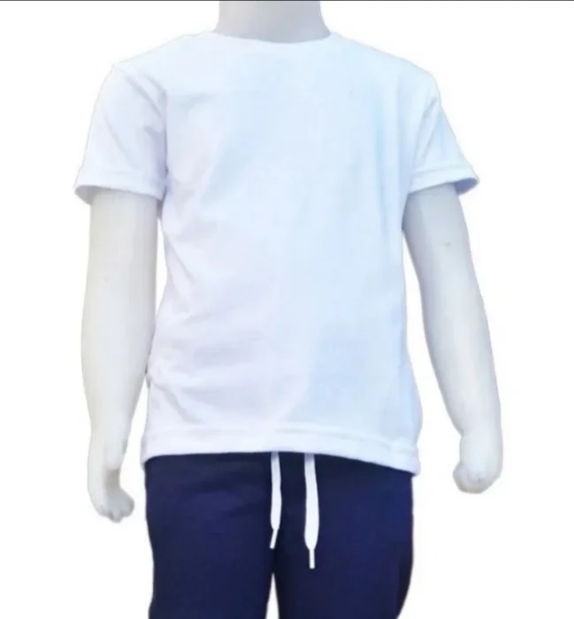 Remera de Algodón Escolar Unisex