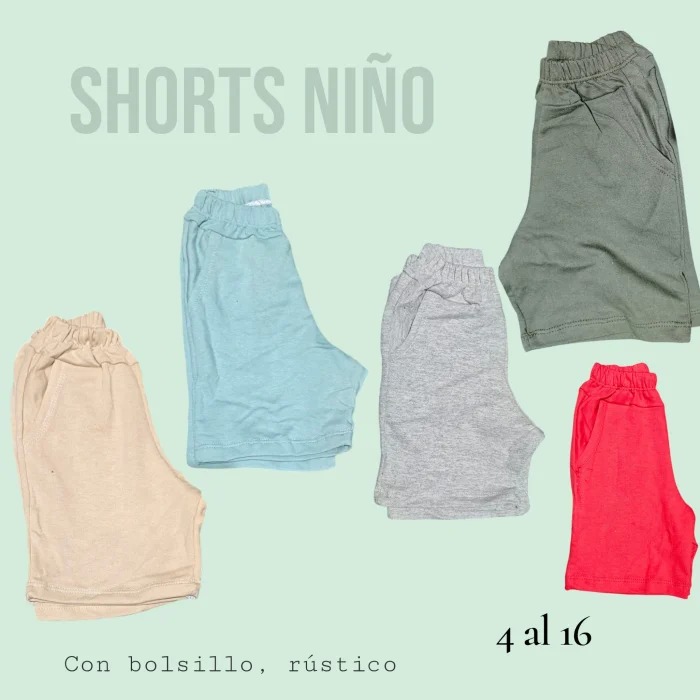 Shorts Rústico