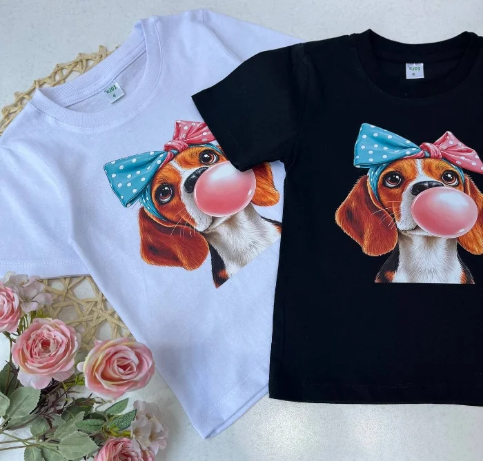 Remera Perrito para Niña