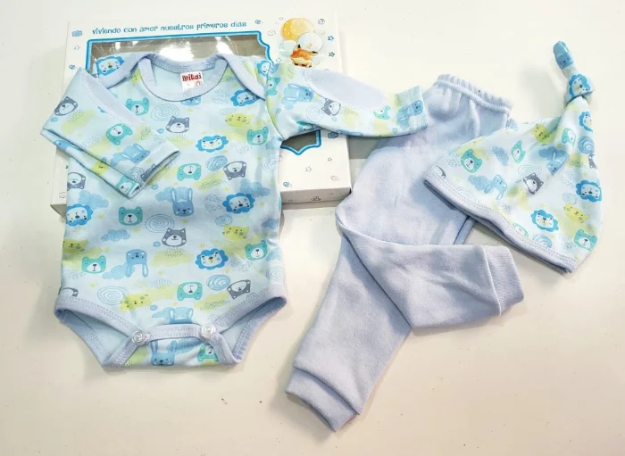 Art 85 Ajuar en Caja de Bebe Body Body