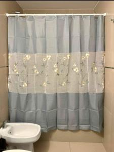 Cortina Organza Baño - Miniatura 3