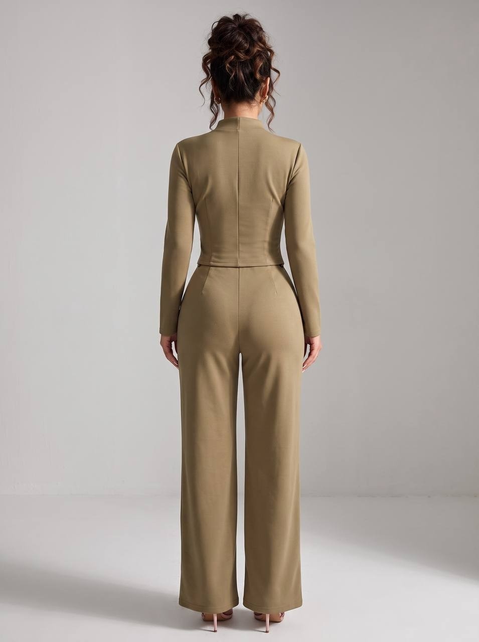 Conjunto Antonia Elastizado Pantalon y Blusa - Imagen 8