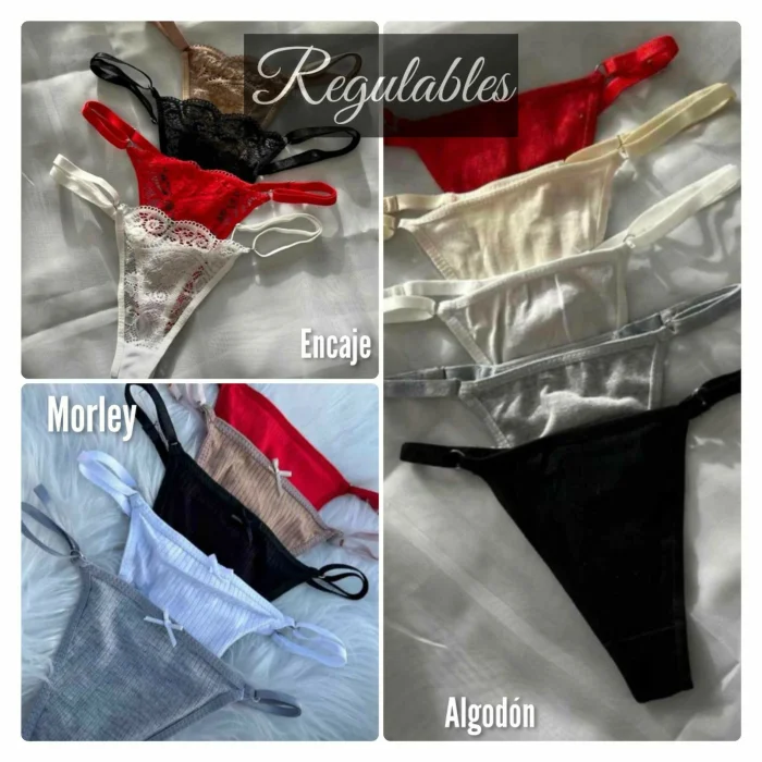 Less Regulable de Algodón, Morley y Encaje