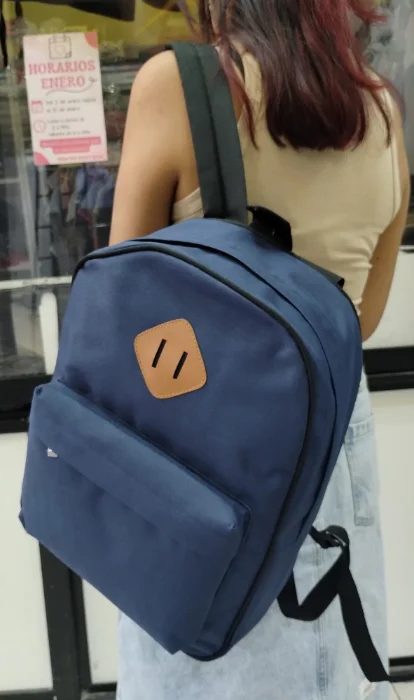 Escolar Mochila Clasic Unisex Tamaño Oficio