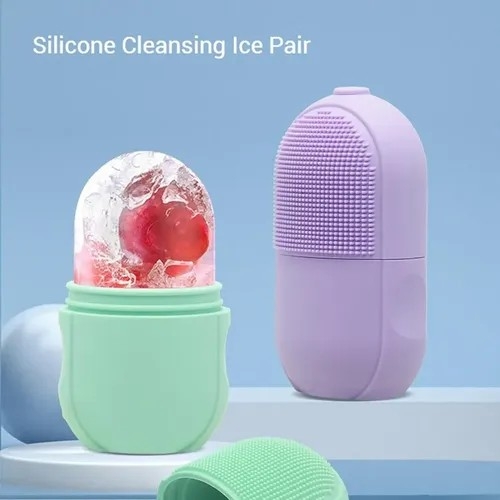 Masajeador Facial de Hielo Silicona Rodillo Ice Roller - Imagen 7
