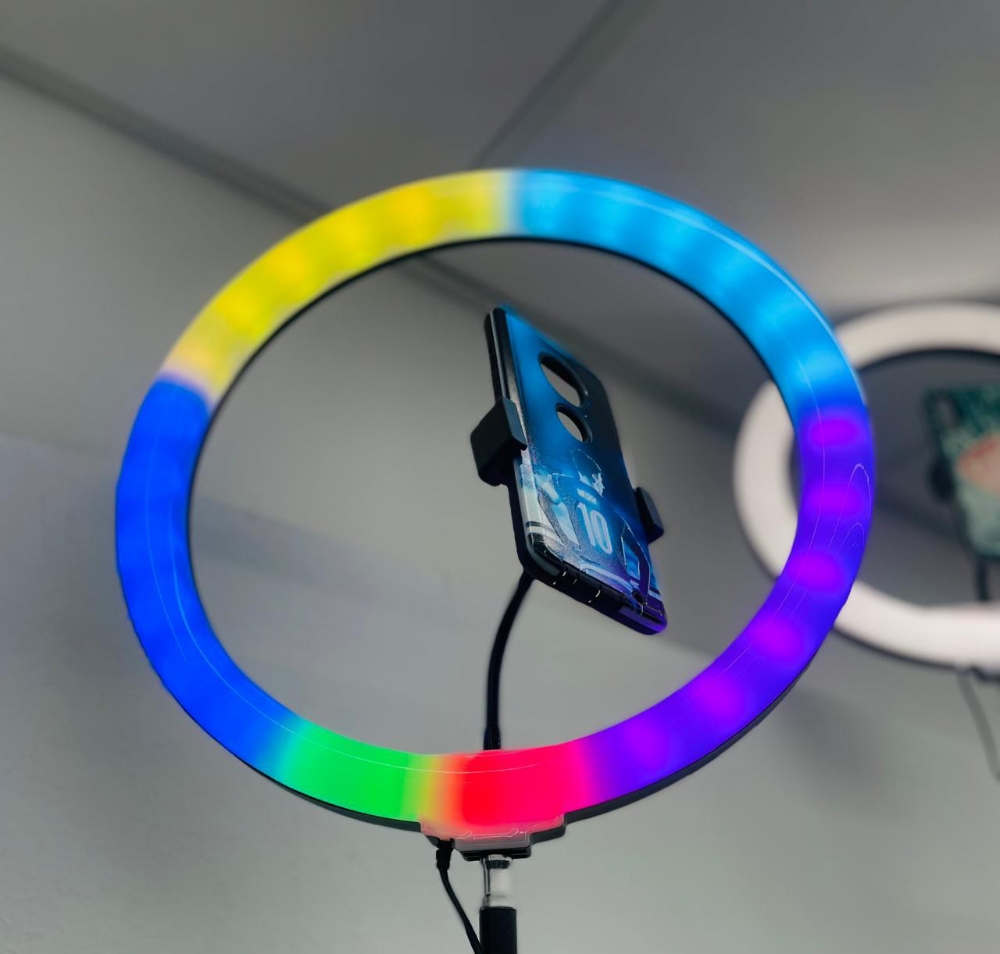 Aro 30cm Selfie Rgb + Tripode 2.10 Mts - Imagen 4