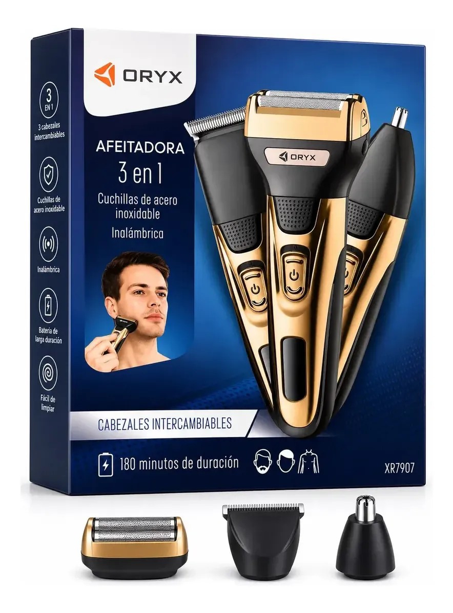 Kit Cortapelo Inalámbrico 3 en 1 Día del Padre - Imagen 2