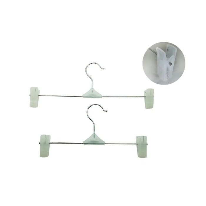Perchas con Broche Metal