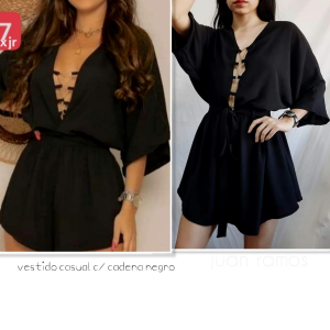 Vestido Casual C/ Cadena - Miniatura 2