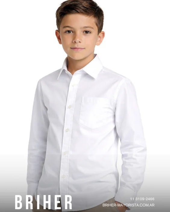 Camisa Colegial de Niño