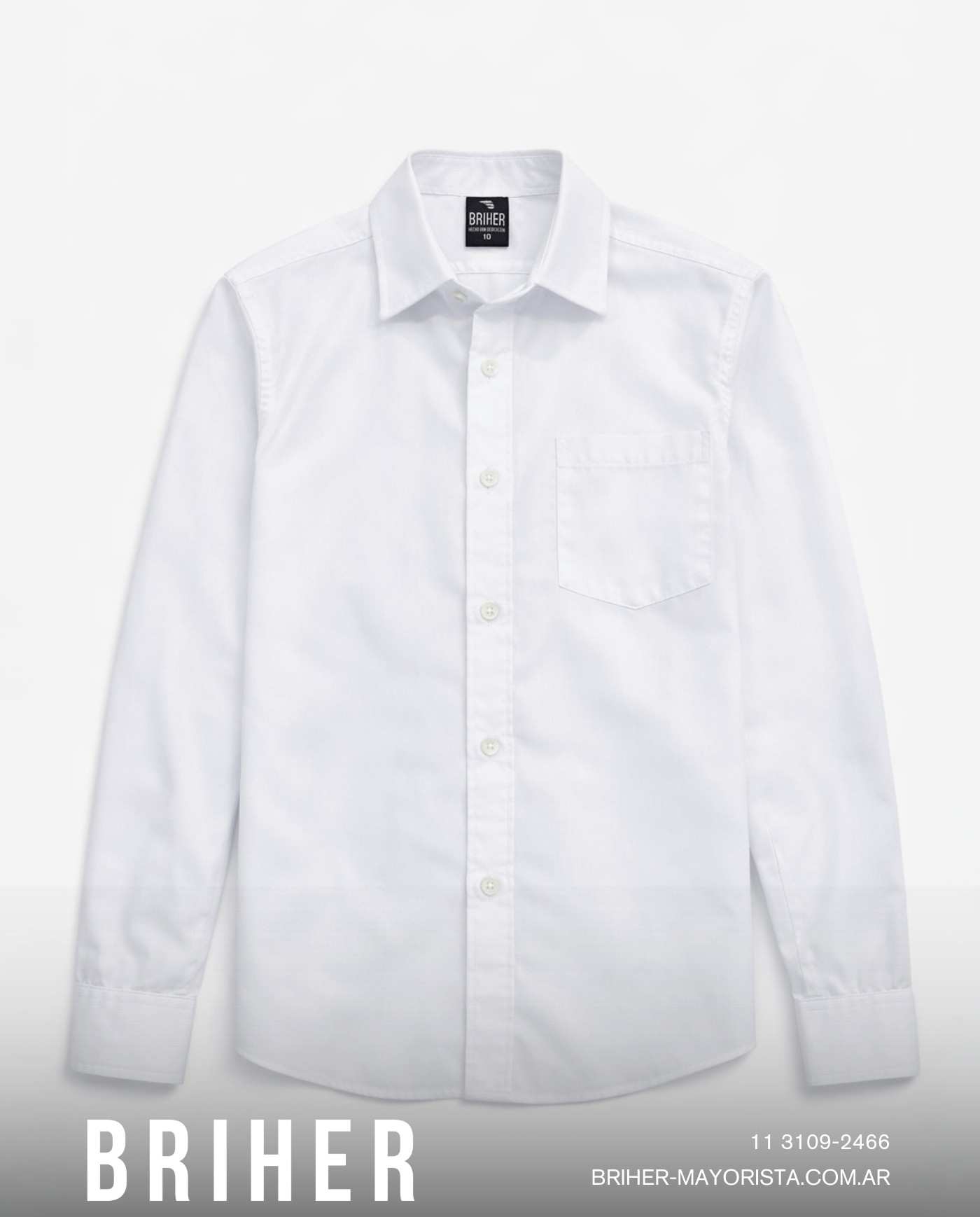 Camisa Colegial de Niño - Imagen 2
