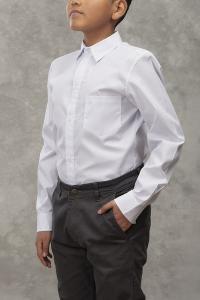 Camisa Blanca Colegial de Niño 6 a 18 Últimas