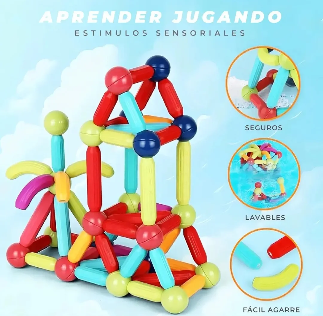 Juego Magnetico 100pcs - Imagen 2