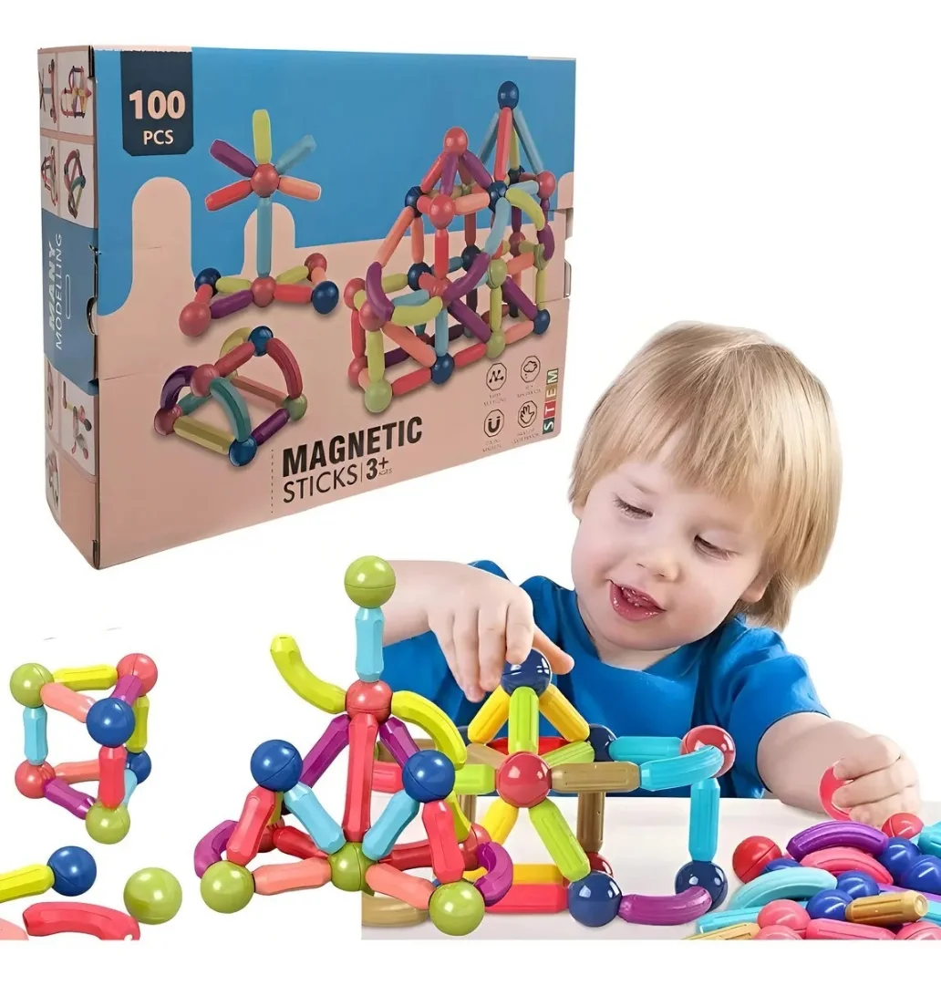 Juego Magnetico 100pcs - Imagen 6