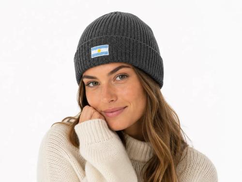 Gorro Canelon Premium Bandera Argentina