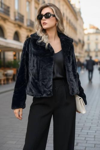 Campera Romina de Piel Rabit