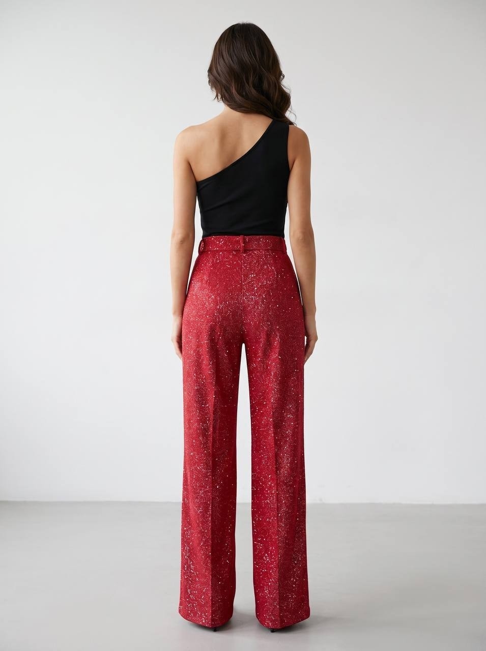 Pantalon Sastrero Velvet con Brillo - Imagen 2