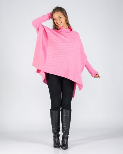 Poncho Wafle Brush Frizado T.3 al 7