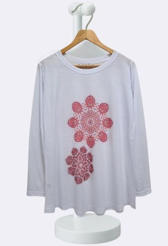 Camisetas Vs. Talles Blanco y Natural - Miniatura 3