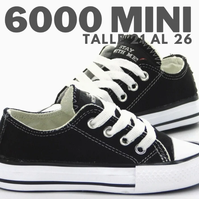 Zapatilla de Lona Niños (art 6000 Mini)