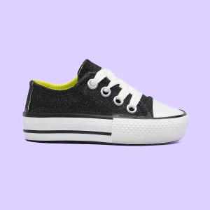 Zapatillas Glitter Estilo Converse Bebé (art 6001 Mini) - Miniatura 4