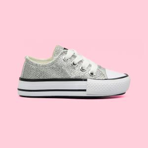 Zapatillas Glitter Estilo Converse Bebé (art 6001 Mini) - Miniatura 5