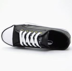 Zapatillas Cuero Sintético  Estilo Converse (art 6002) - Miniatura 3